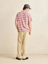 Shadow Check Shortsleeve Shirt