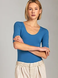 Modal Sherwood Scoop Neck Top
