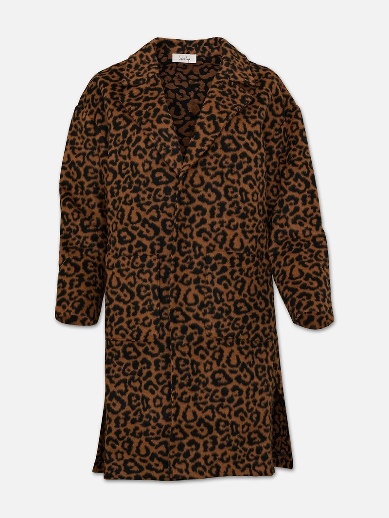 Animal Instinct Leopard Coat