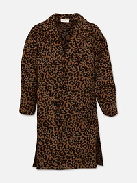 Animal Instinct Leopard Coat
