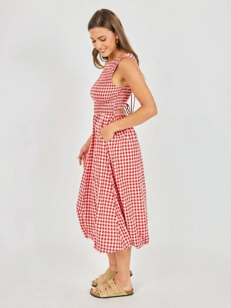 Apple Butter Midi Dress