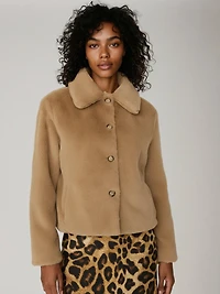 Eden Faux Fur Short Coat