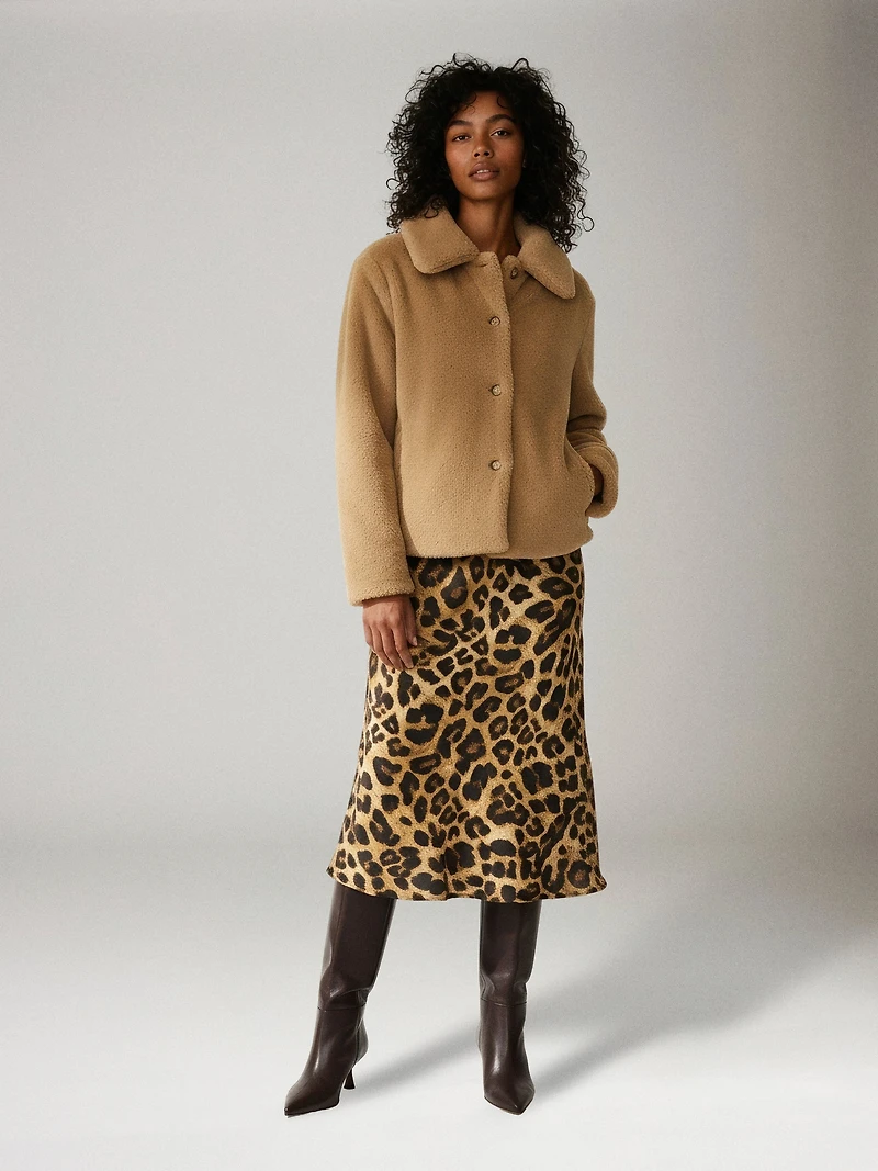 Eden Faux Fur Short Coat