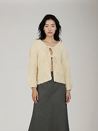 Iggy Chunky Tie Front Cardigan