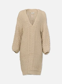 Iggy Chunky Long Cardigan