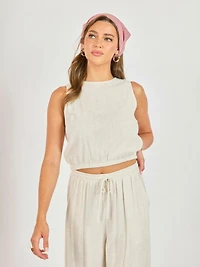 Sugarloaf Elastic Hem Top