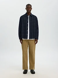 Cord Checked Longsleeve Shirt