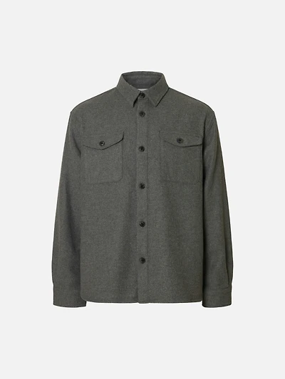 Pablo Wool Blend Overshirt