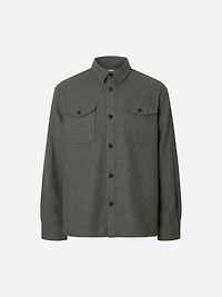 Pablo Wool Blend Overshirt