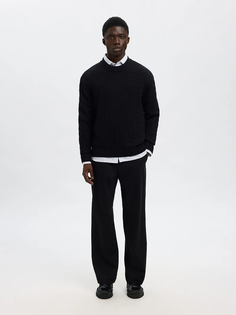 Philip Longsleeve Knit Sweater