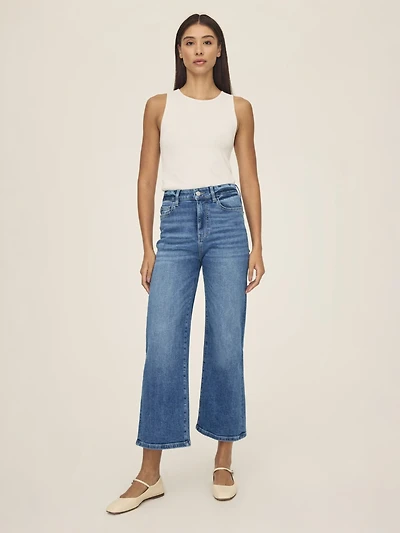 ICN Crop Wide Leg Jeans