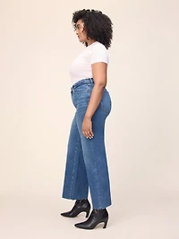 ICN Crop Wide Leg Jeans - Extended Sizing