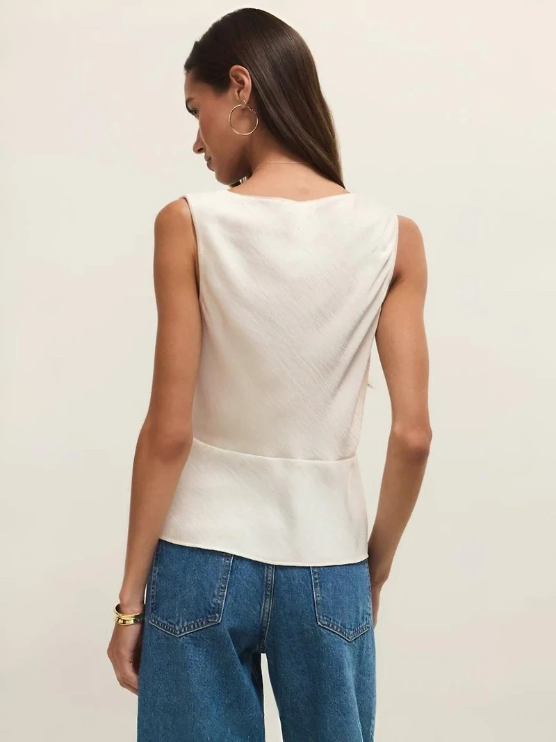 Luana Luxe Satin Top