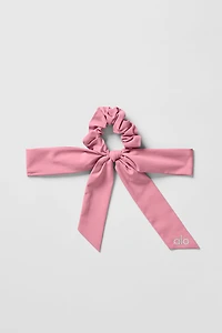 Love Knots Tie Scrunchie - Pink Wild Rose