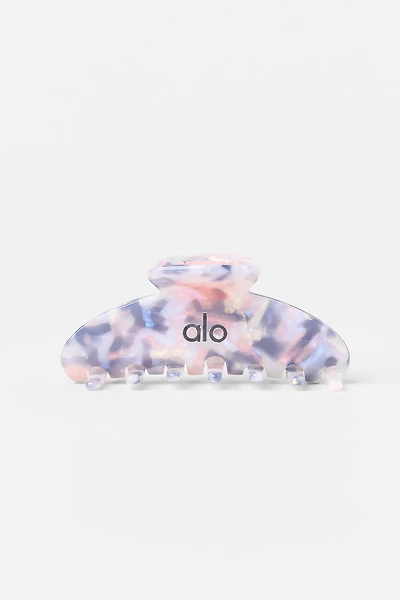 90's Claw Clip - Smoky Rose Crystal