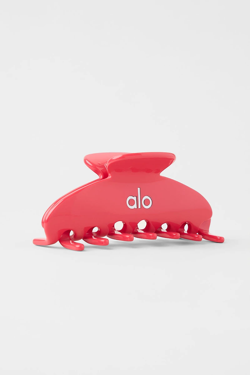 90's Claw Clip - Candy Red
