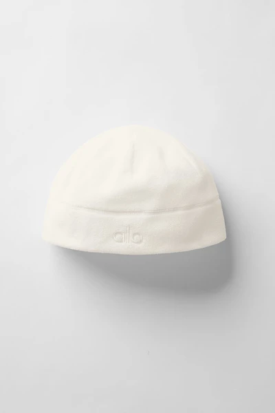 Performance Fleece Beanie - Ivory/Ivory