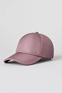Satin Off-Duty Cap - Smoky Quartz