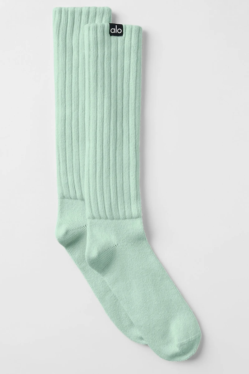Unisex Scrunch Sock - Spearmint