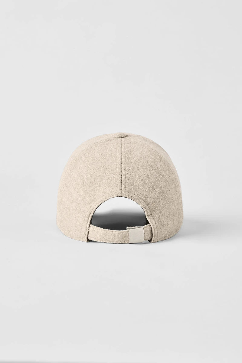 Prestige Off-Duty Cap - Cream Heather