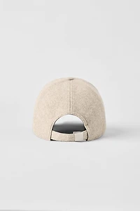 Prestige Off-Duty Cap - Cream Heather