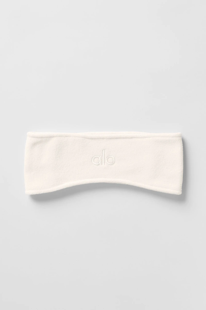 Polar Fleece Ear Warmer - Ivory
