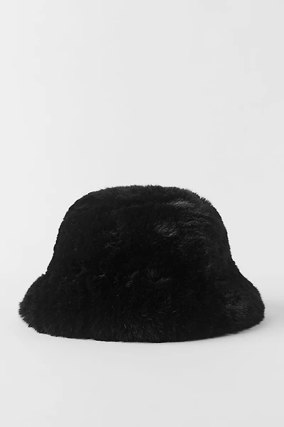 Faux Fur Starstruck Bucket Hat