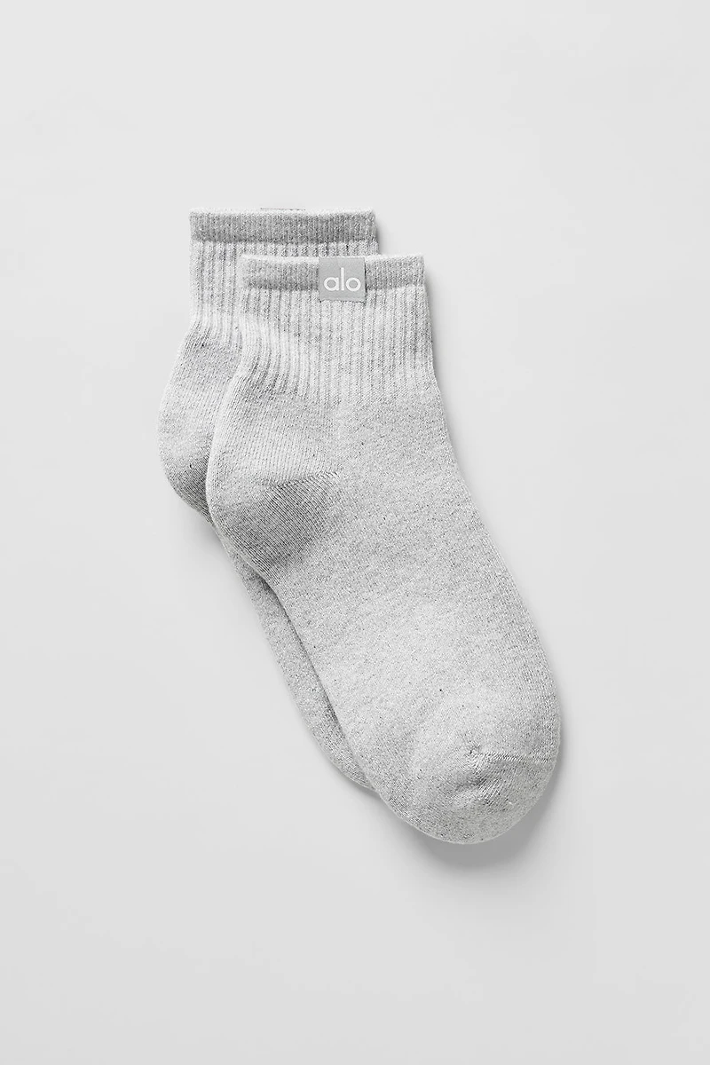 Quarter Crew Street Sock - Athletic Heather Grey