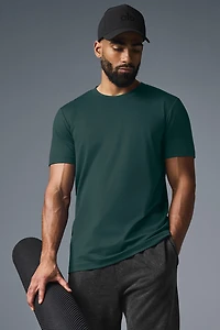 Conquer Reform Crewneck Short Sleeve - Midnight Green
