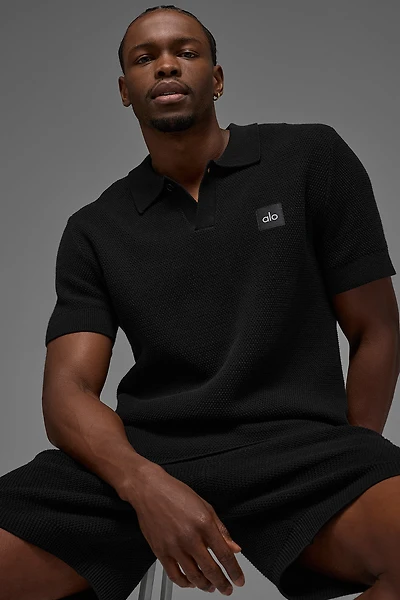 Sports Club Sweater Knit Polo