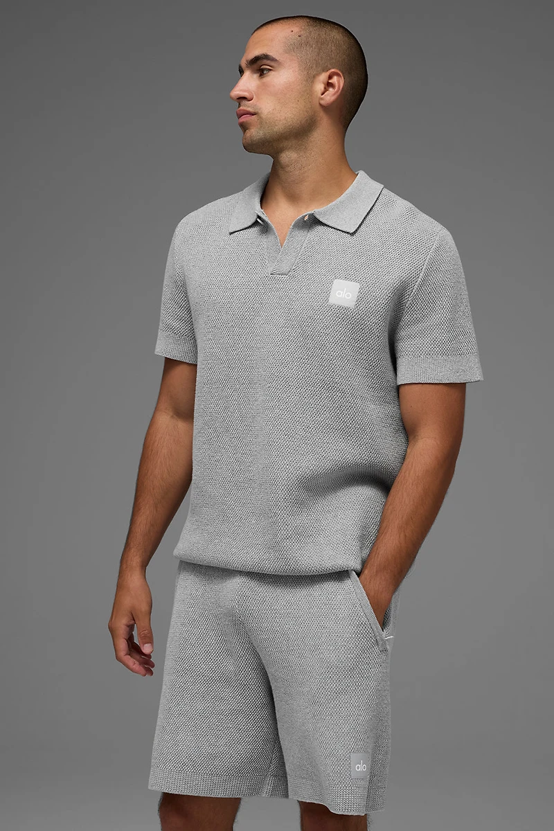 Sports Club Sweater Knit Polo
