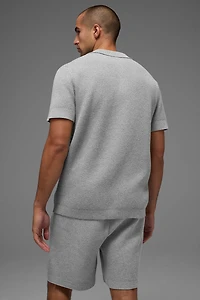 Sports Club Sweater Knit Polo