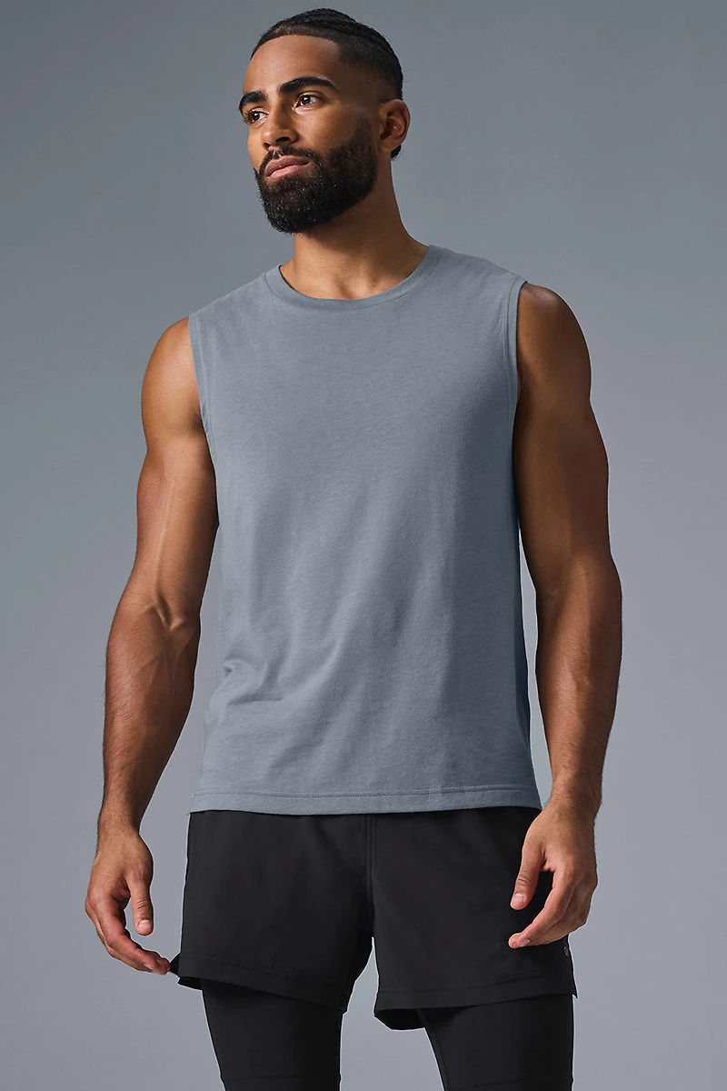 The Triumph Muscle Tank - Steel Grey
