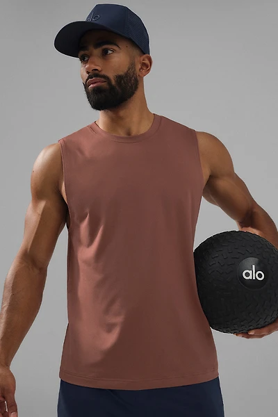 Conquer Muscle Tank - Chestnut
