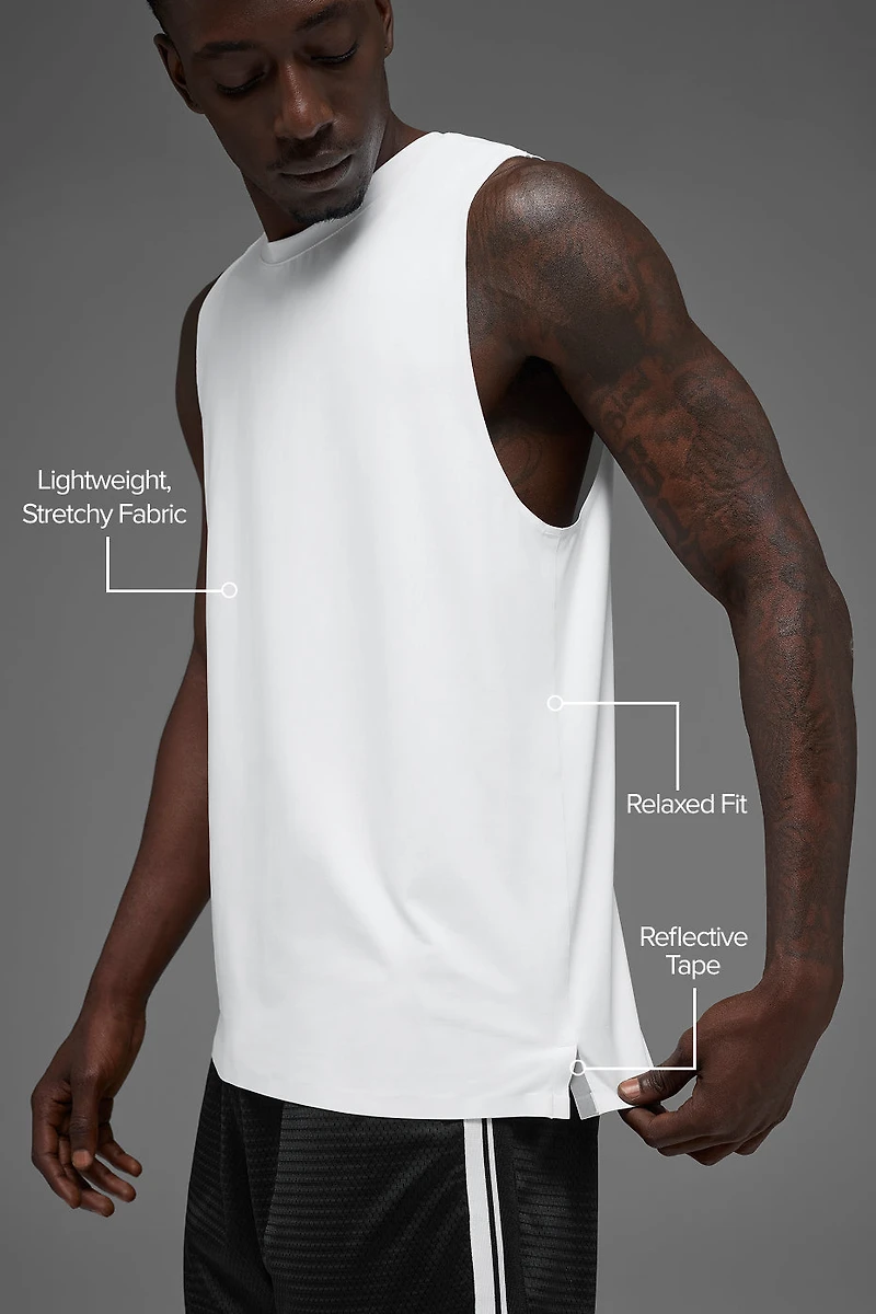 Idol Muscle Tank - White