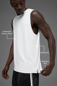 Idol Muscle Tank - White