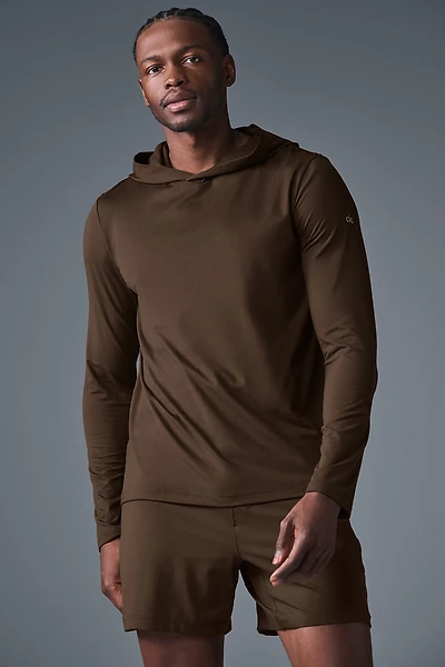 Conquer Reform Long Sleeve With Hood - Espresso