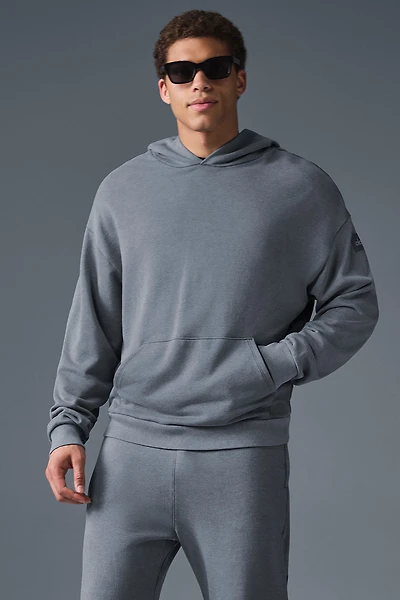 Chill Vintage Wash Hoodie - Steel Grey