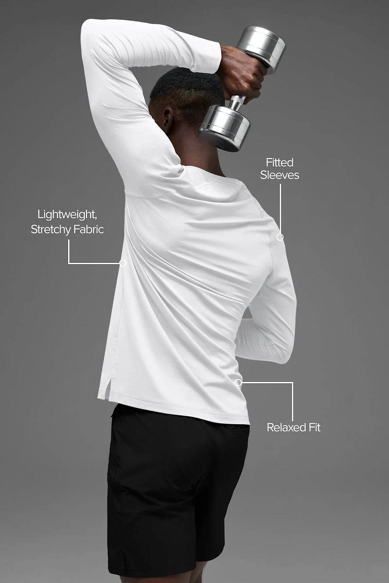 Idol Crewneck Long Sleeve - White