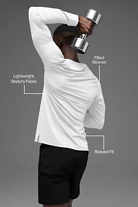 Idol Crewneck Long Sleeve - White