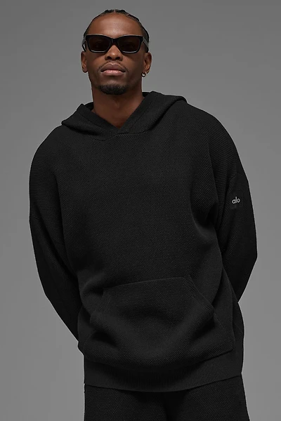 Sports Club Sweater Knit Hoodie