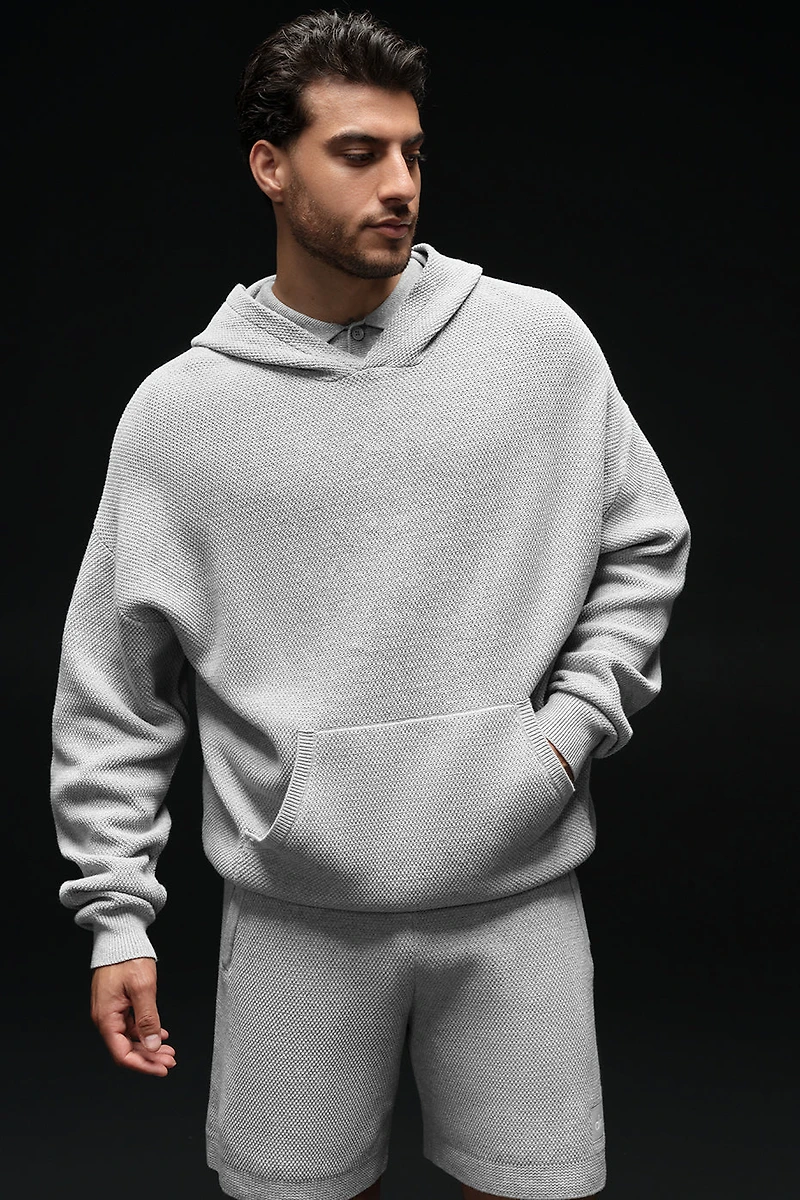 Sports Club Sweater Knit Hoodie