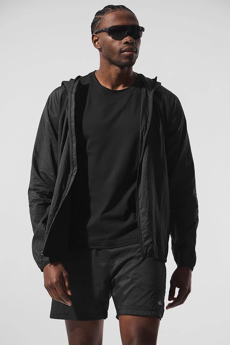 Game Time Ripstop Jacket - Black