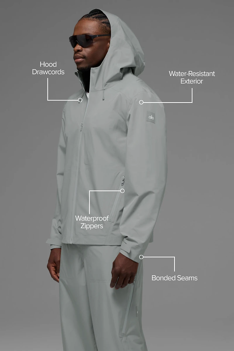 Alpha Shell Jacket - Lunar Grey