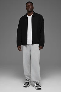 Cotton Canvas Coaches Jacket - Black