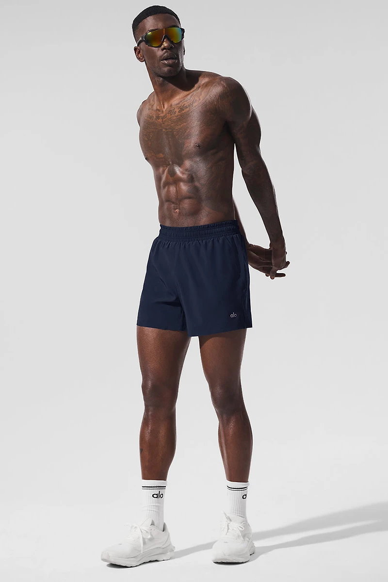 Alo Yoga 5" Adapt Running Short - Navy | The Summit
