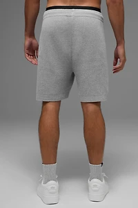 7" Sports Club Sweater Knit Short - Athletic Heather Grey