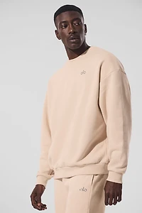 Accolade Crew Neck Pullover - Macadamia