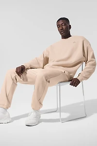 Accolade Crew Neck Pullover - Macadamia