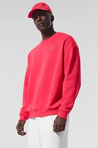 Accolade Crew Neck Pullover - Candy Red